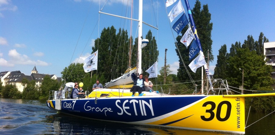 Bon départ de la Normandy Channel Race