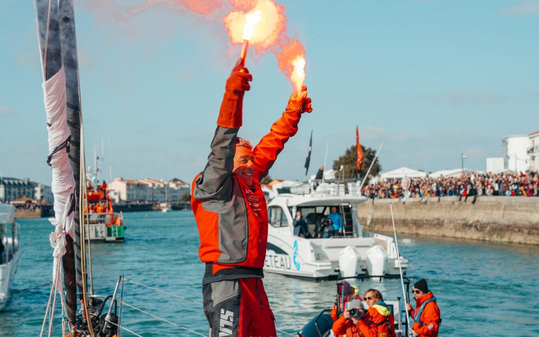 Arrivée Manu Cousin – Vendée Globe 2024