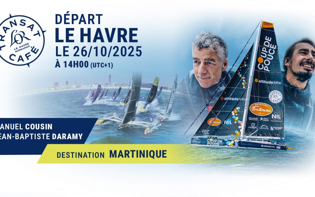 Transat Café L&rsquo;Or 2025, Manu et JB réalisent une belle course !