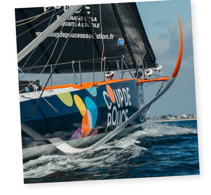 Des foils pour le nouvel IMOCA de Manu !