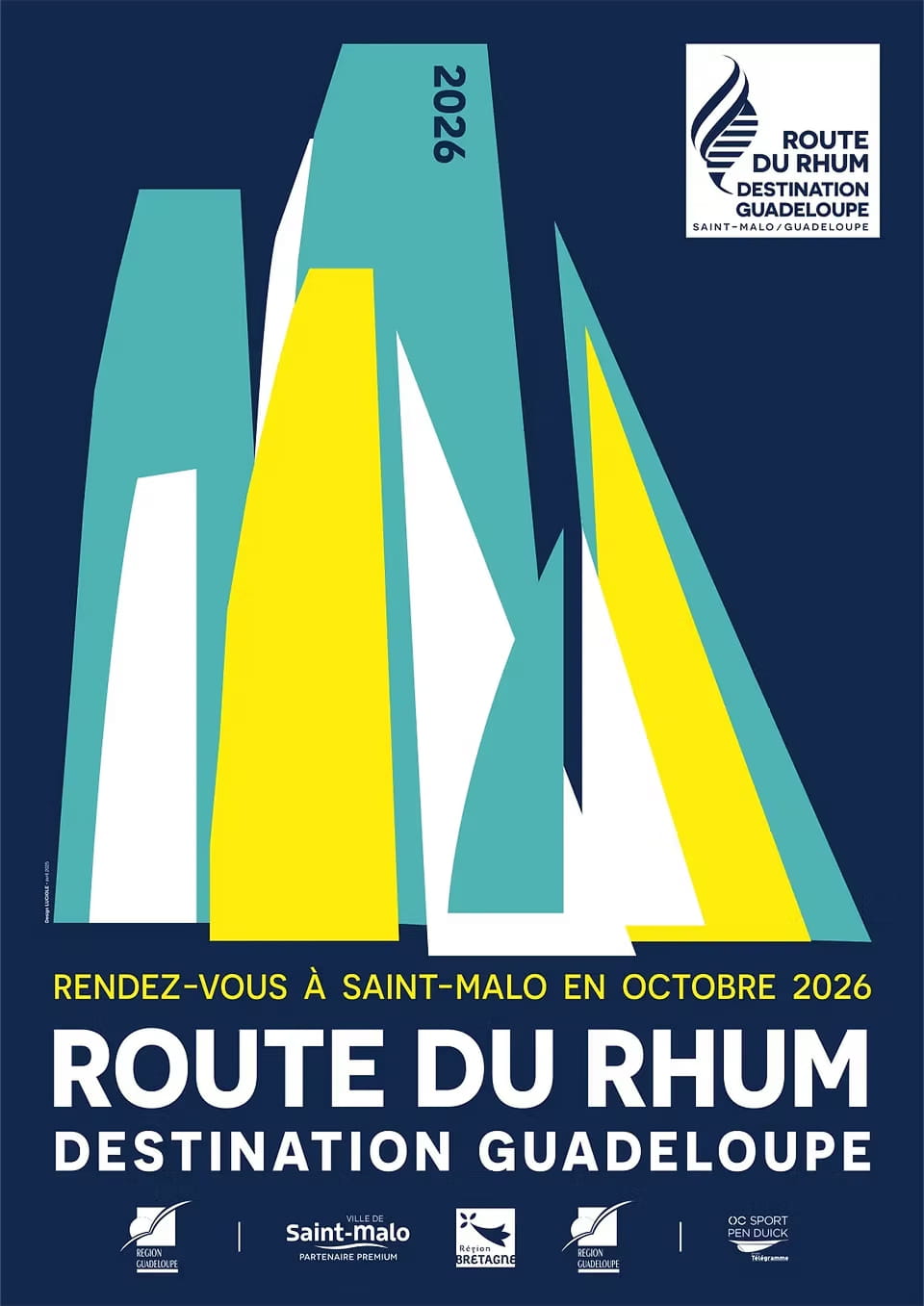 logo-route-du-rhum Affiche route du Rhum destination Guadeloupe 2026