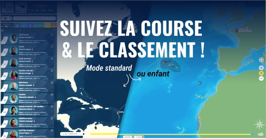 photo-route-du-rhum-2026 Carte de la cours - Route du Rhum destination Guadeloupe