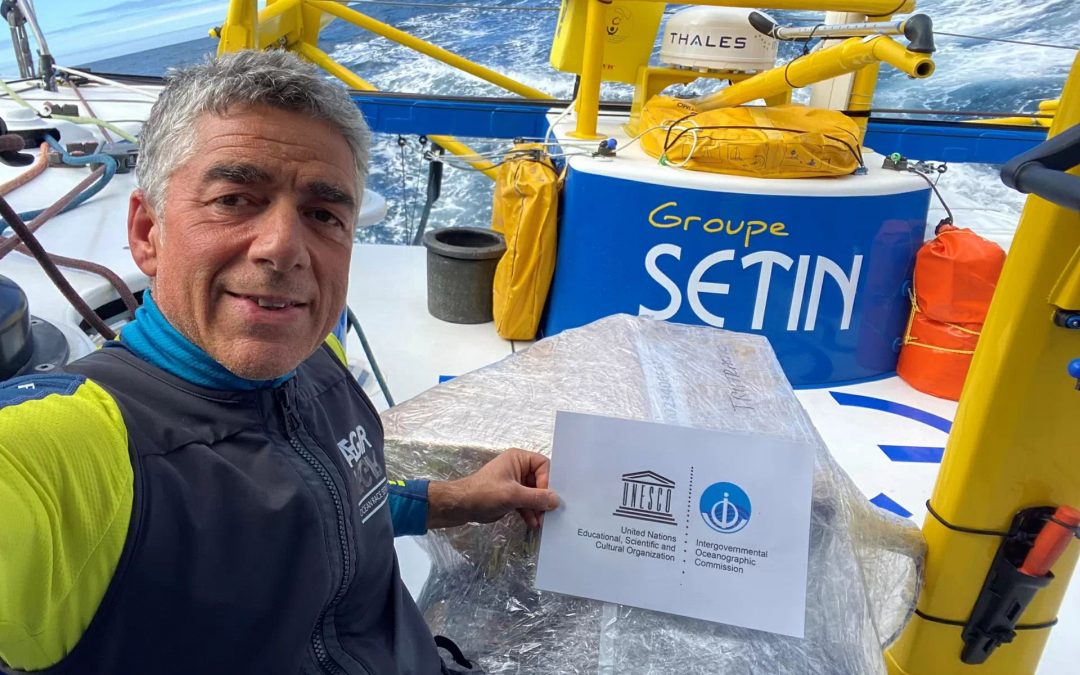 Vendée – Arctique -Les Sables d’Olonne , Le waypoint COI-UNESCO, un beau cadeau d’anniversaire