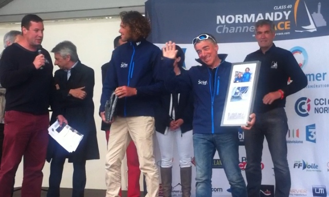 Remise des prix Normandy Channel Race 2015