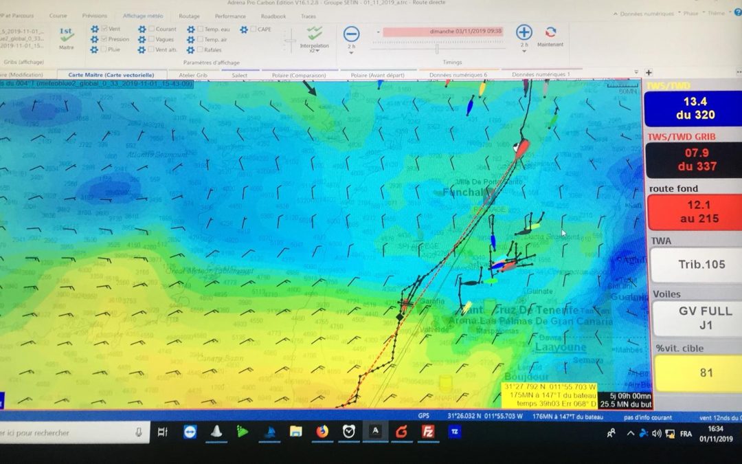 Quitter cette zone anticyclonique !