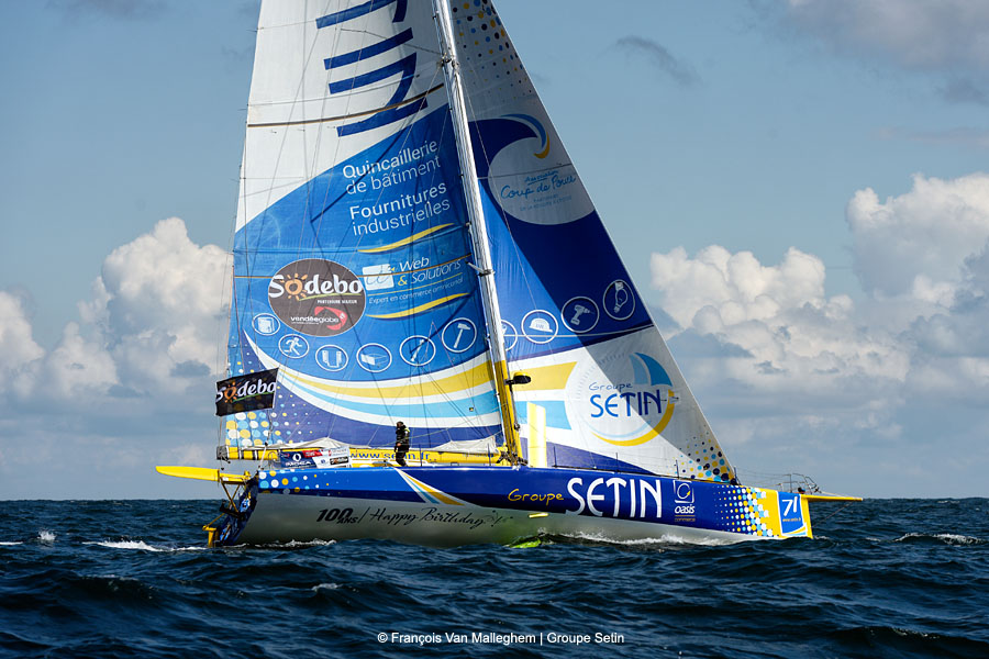 La Vendée – Arctique – Les Sables d’Olonne, dernière course pour Manuel Cousin avant le Vendée Globe