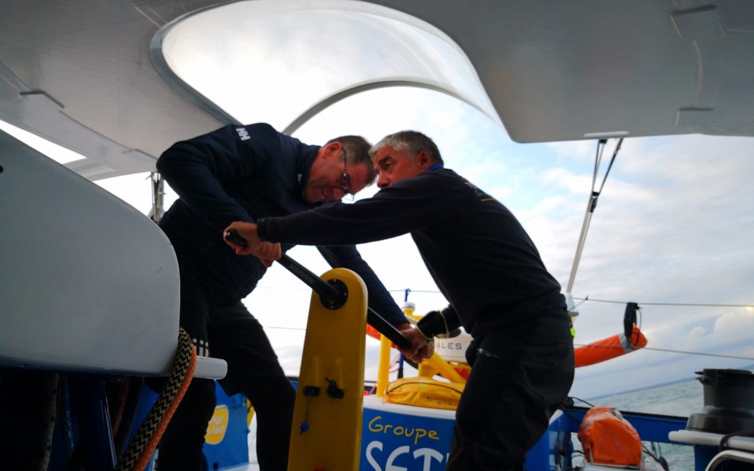 Rolex Fastnet Race : Première course en duo pour Manuel Cousin  et Gildas Morvan