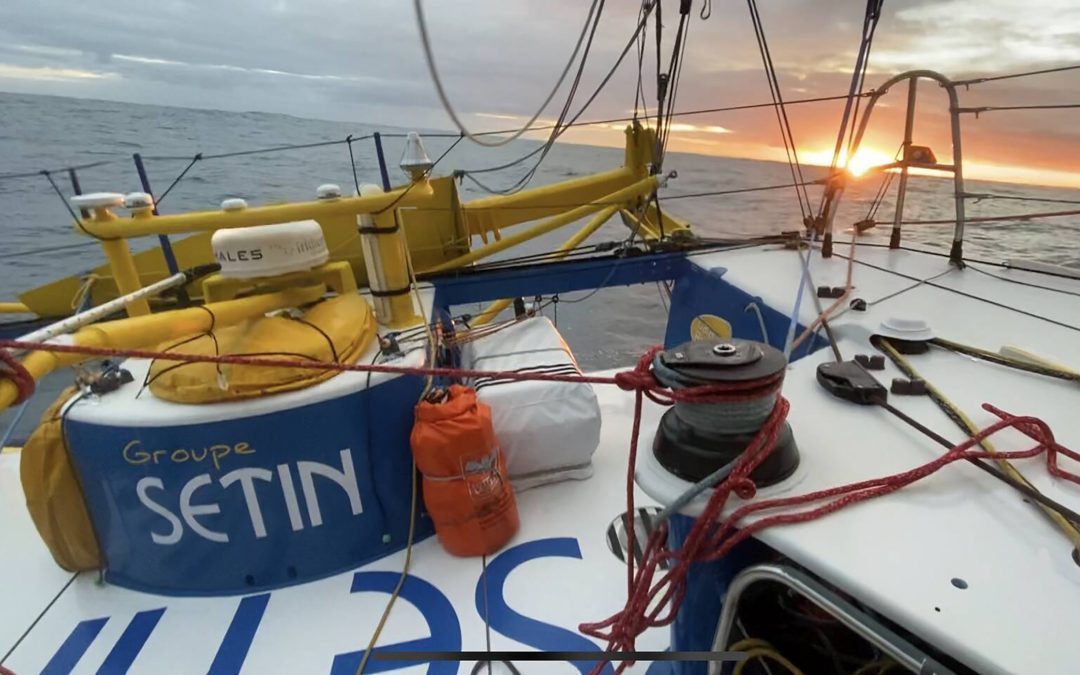 Groupe Sétin à 1000 milles du cap Leeuwin