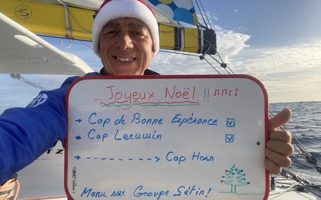 Manuel Cousin s’offre le cap Leeuwin pour Noël
