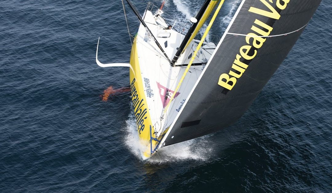 Louis Burton, Jean Galfione, Manuel Cousin, premiers arrêts au stand sur la Route du Rhum